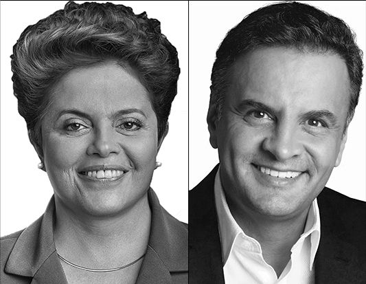 Dilma e Aécio aparecem tecnicamente empatados em pesquisa CNT/MDA / 
