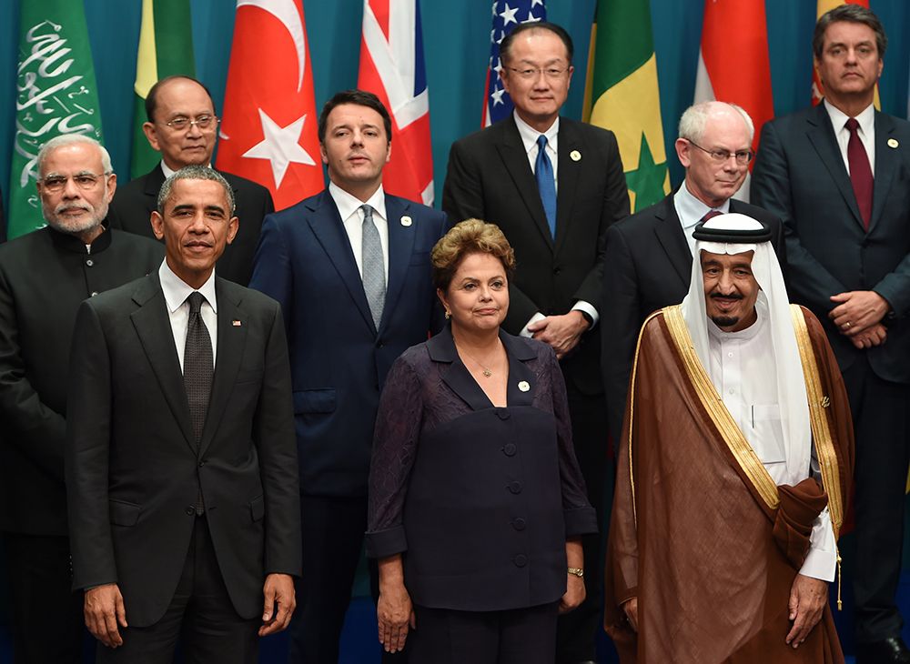 Dilma está na Austrália para participar da cúpula do G20 / Saeed Khan/AFP