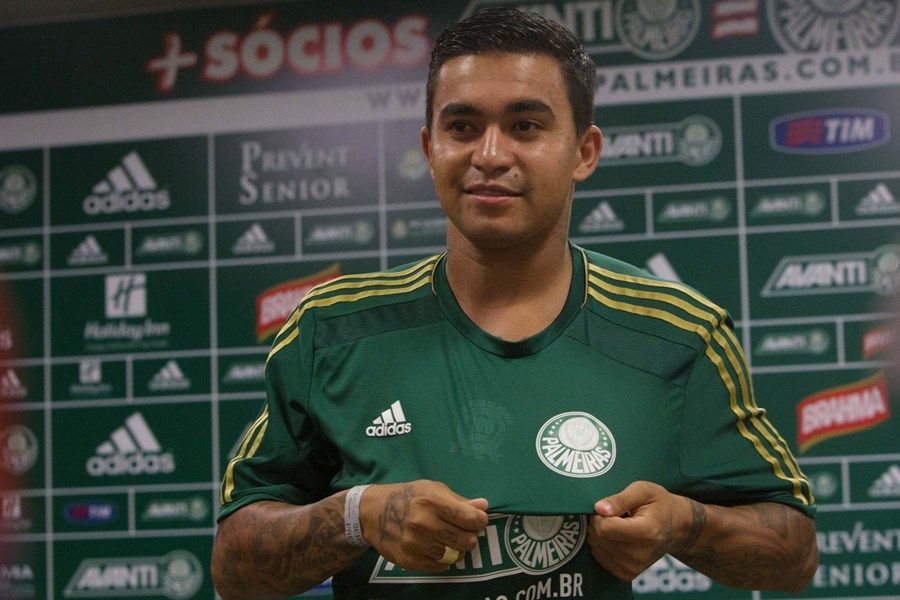 Dudu assumiu a camisa 7 do Palmeiras