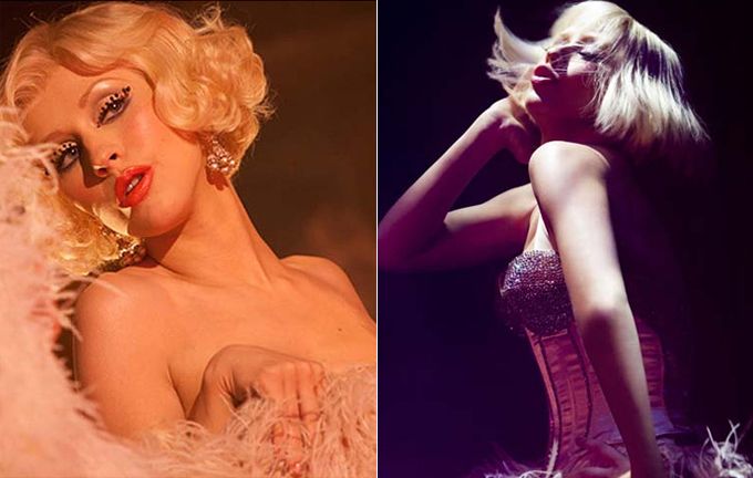 Christina Aguilera aposta na sensualidade em cena de Burlesque