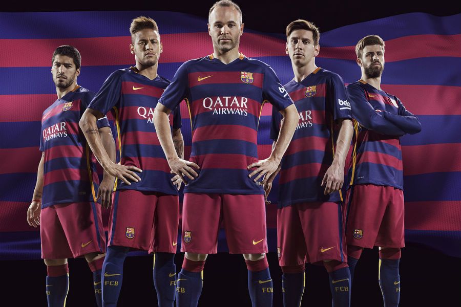 uniforme do barcelona 2015