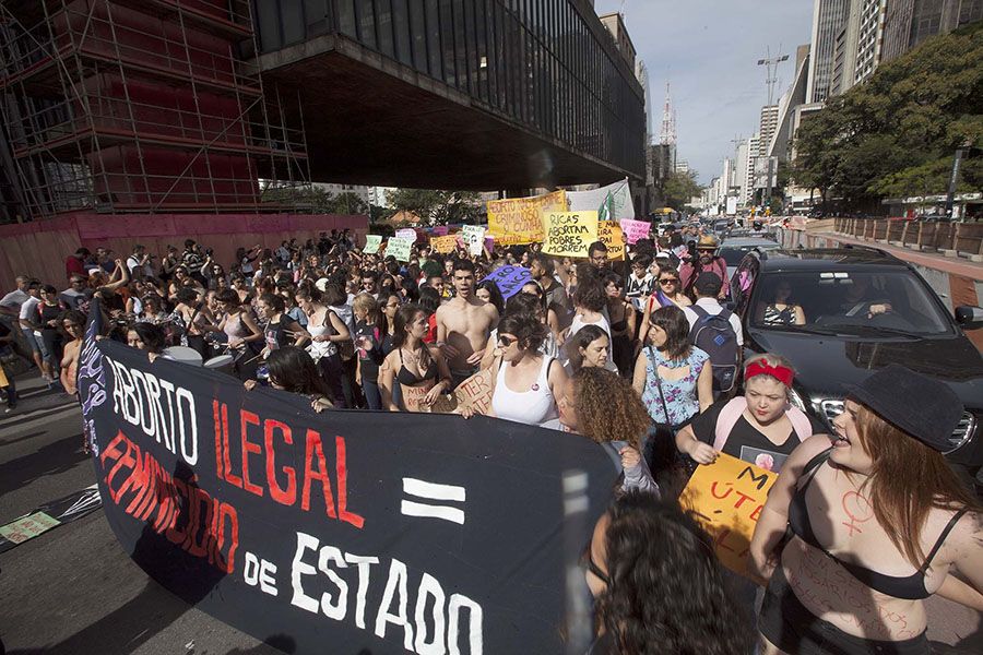 Grupo se reuniu em frente ao vão do Masp, em São Paulo