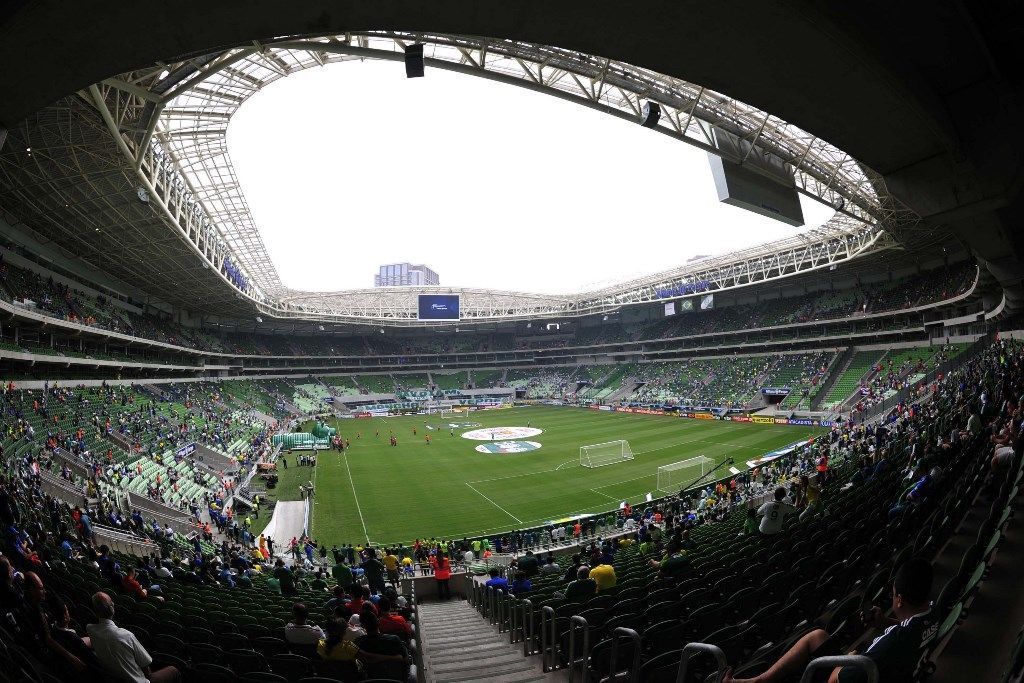 Allianz Parque, estádio do Palmeiras, antes do fechamento das arenas para o público por causa da pandemiap Helio Suenaga/Futura Press/Folhapress