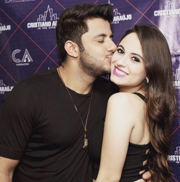 Cristiano Araújo e a namorada Allana de Moraes / Reprodução/Instagram
