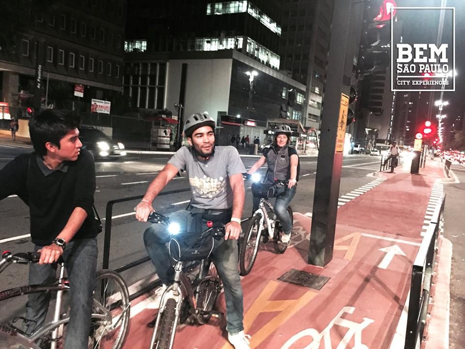 Passeio de bicicleta na Av. Paulista está incluso