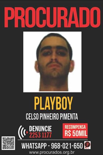 Áudio de traficantes prometendo vingar a morte de Playboy já circula pela internet / Divulgação / Disque-denúncia