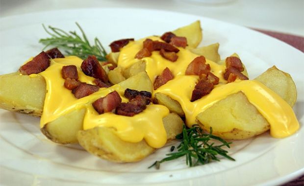 Batata com Cheddar