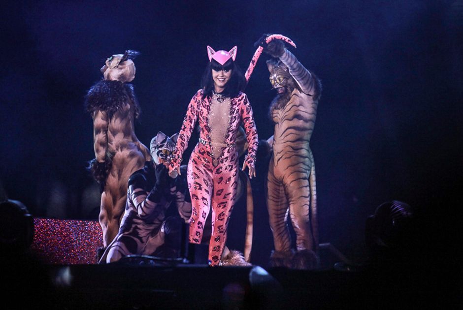 Katy Perry se apresentou em São Paulo na sexta-feira / Raphael Castello/AgNews