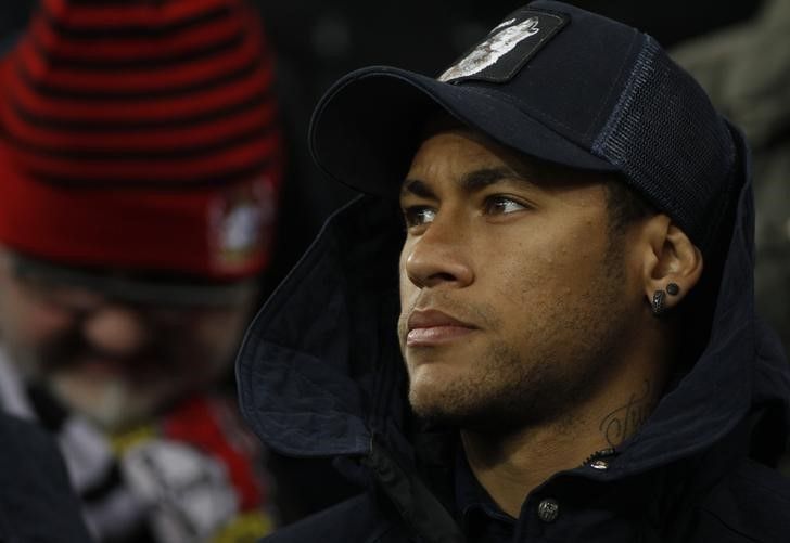 Neymar será réu em processo movido pela DIS - Ina Fassbender/Reuters