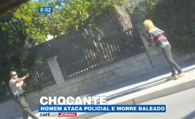 Homem é morto após atacar policial nos EUA