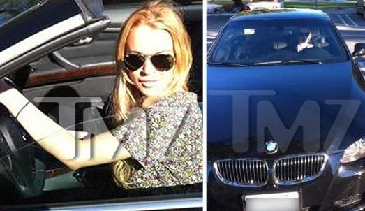 Lindsay Lohan retorna ao volante após temporada de proibição e tratamento