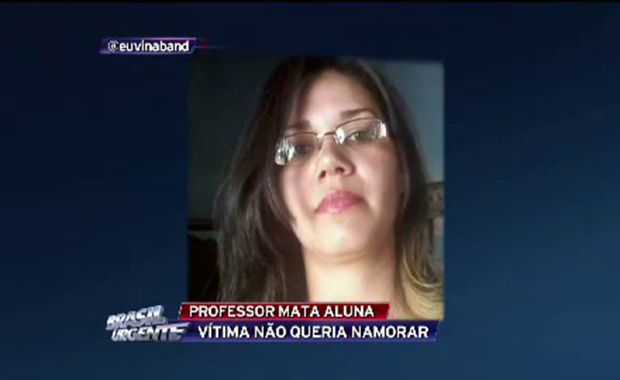 Professor mata aluna que não queria namorar com ele