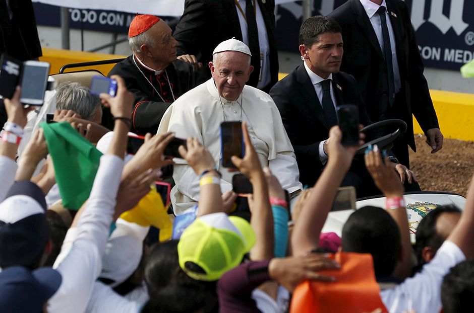 O papa durante sua visita ao México / Carlos Garcia Rawlins/Reuters