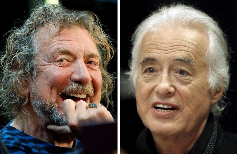 Robert Plant e Jimmy Page 