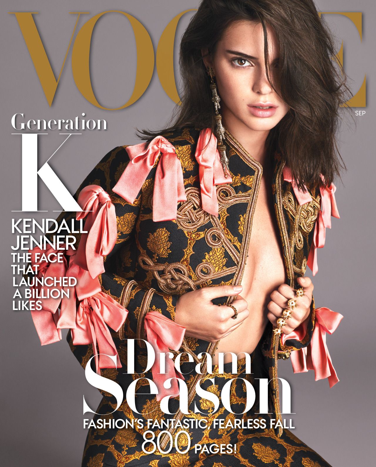 Kendall é Capa Da Edição De Setembro Da Vogue Famosos Br Br