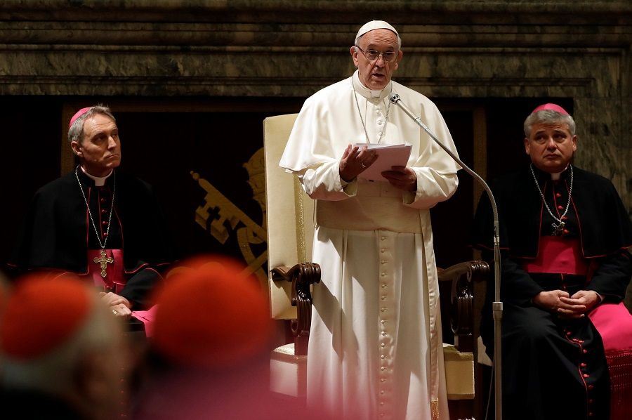 Papa pediu por Natal mais cristão / Gregorio Borgia/Reuters