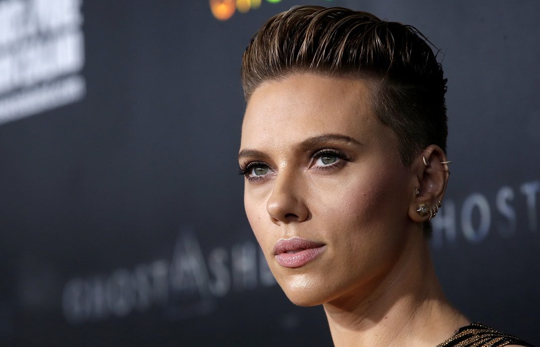 Scarlett Johansson durante pré-estreia em Nova York