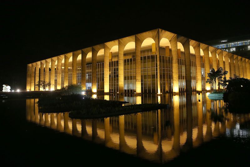 Palácio do Itamaraty, em Brasília Wilson Dias/Agência Brasil