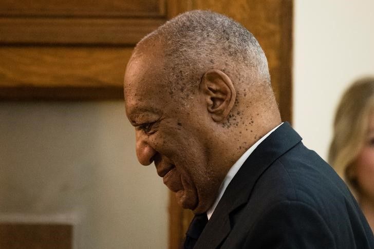 Bill Cosby chega a tribunal em Norristown 