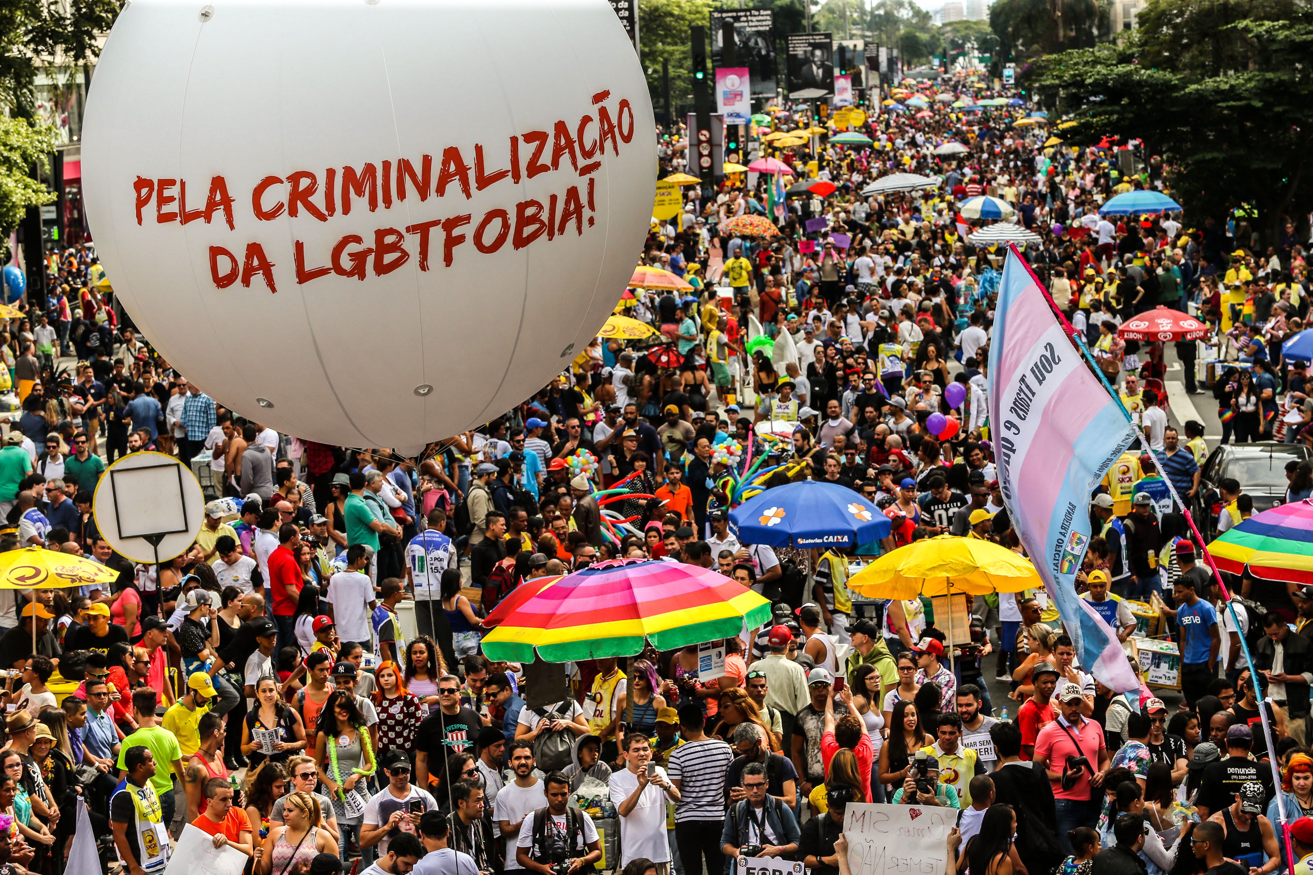 Imagem da Parada LGBT de 2016 / Paulo Pinto/Fotos Públicas