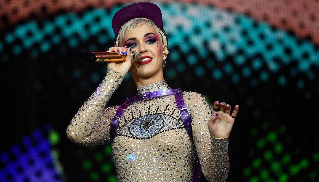 Katy está promovendo sua turnê na Austrália