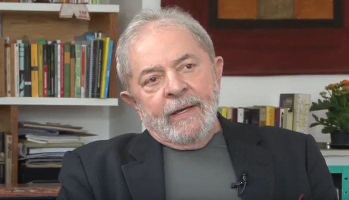 Lula em entrevista a canal do YouTube / Reprodução