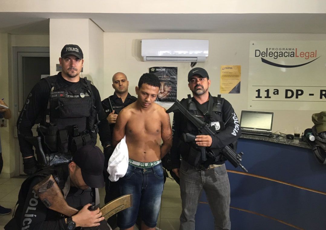 Criminoso Punido Por Rog Rio Preso Na Rocinha Not Cias