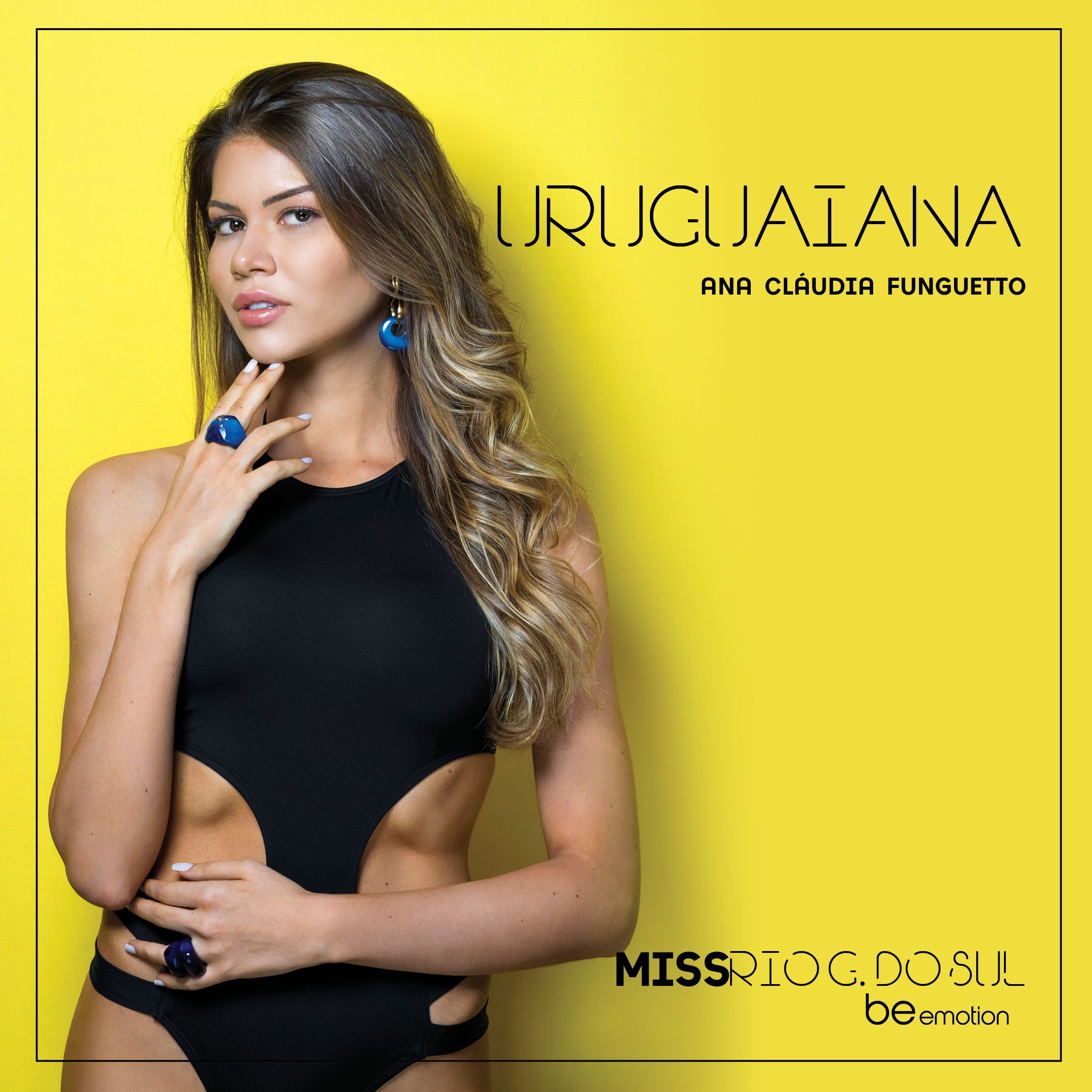Conheça a Miss Uruguaiana 2018, Ana Cláudia Funghetto
