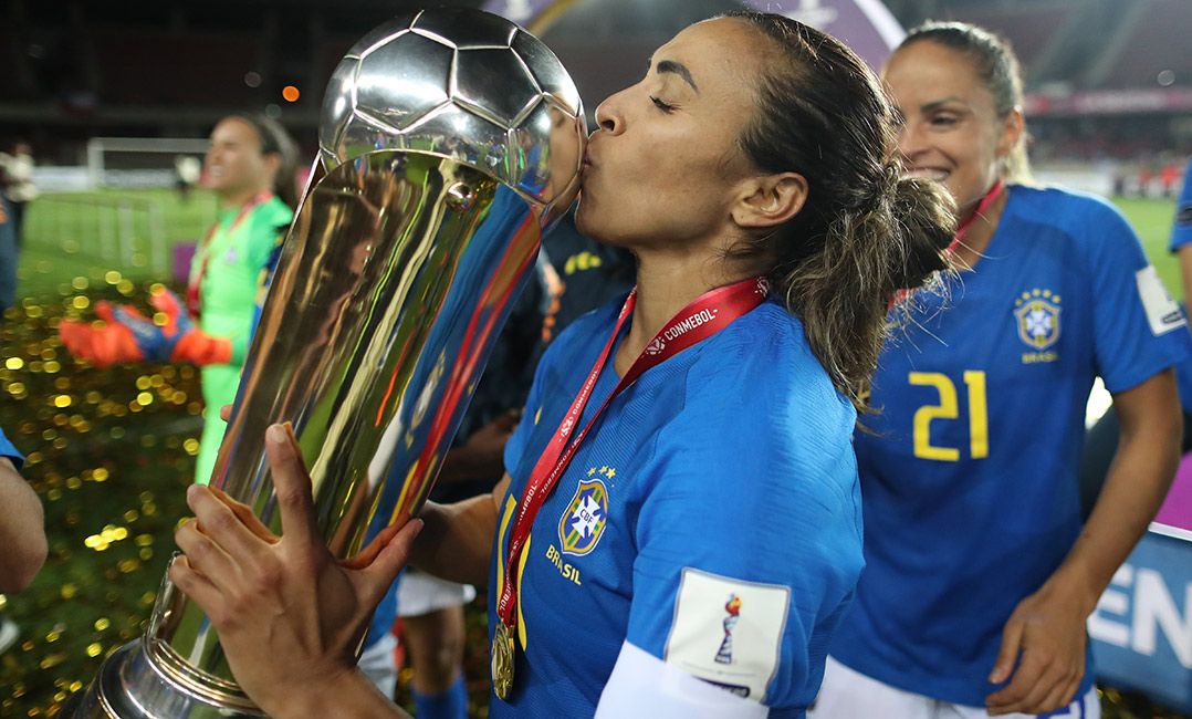 Marta é indicada a prêmio da Fifa e buscará sexto troféu de melhor do