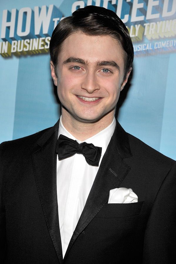 Daniel Radcliffe na estreia de musical