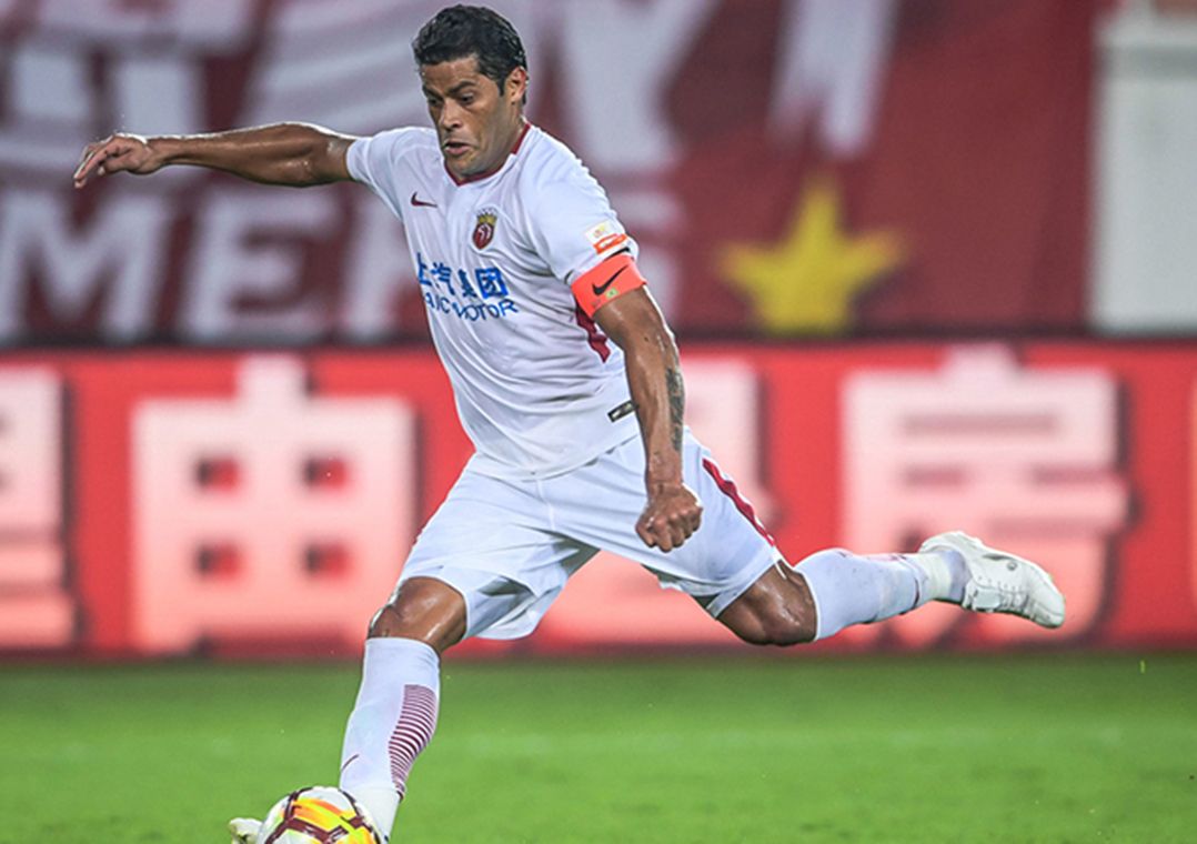 Hulk pode reforçar o Palmeiras Divulgação/Shanghai Sipg