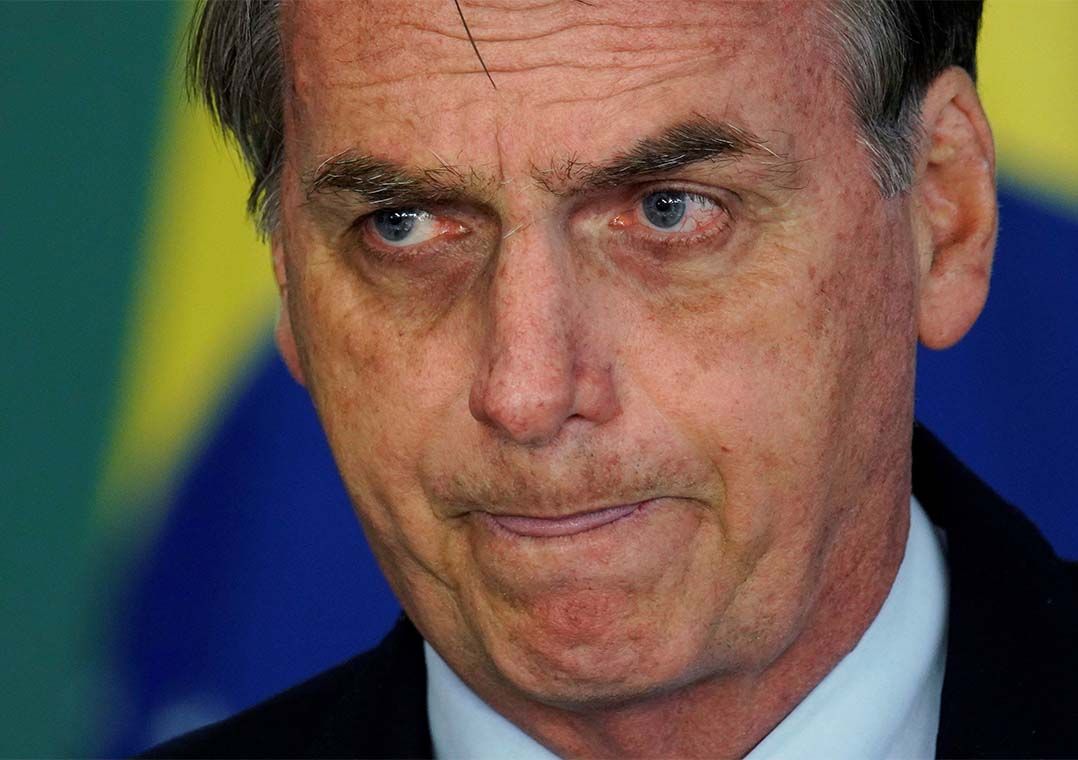 Presidente da República do Brasil, Jair Bolsonaro Ueslei Marcelino/Reuters