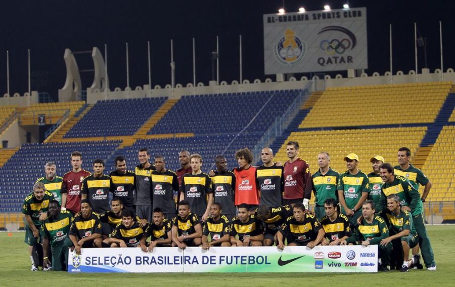 Seleção Brasileira está na terceira posição do ranking da Fifa divulgada nesta quarta-feira