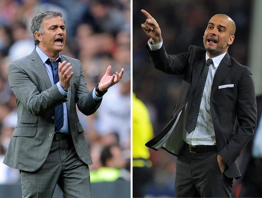 Mourinho e Guardiola duelam neste sábado pelo Espanhol