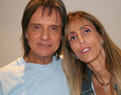 Luto: Roberto Carlos e a enteada Ana Paula Braga