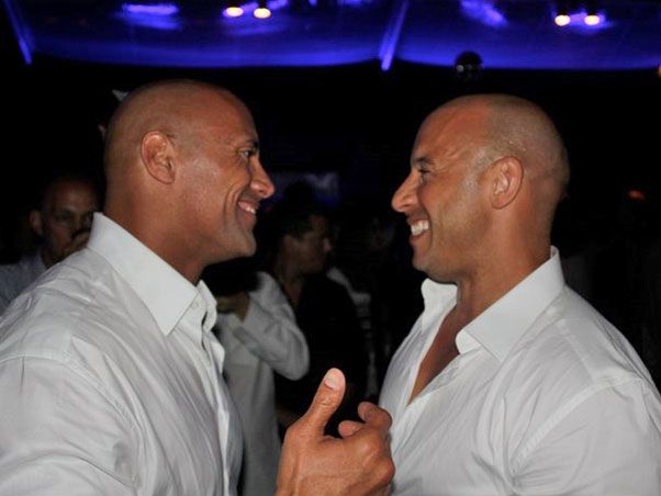 O clima entre The Rock e Vin Diesel não é bom / Reprodução/Facebook