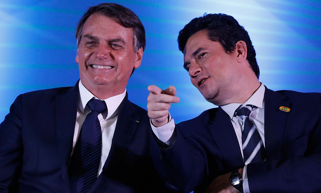 Bolsonaro diz que legado de Sergio Moro contra a corrupção no país não tem preço