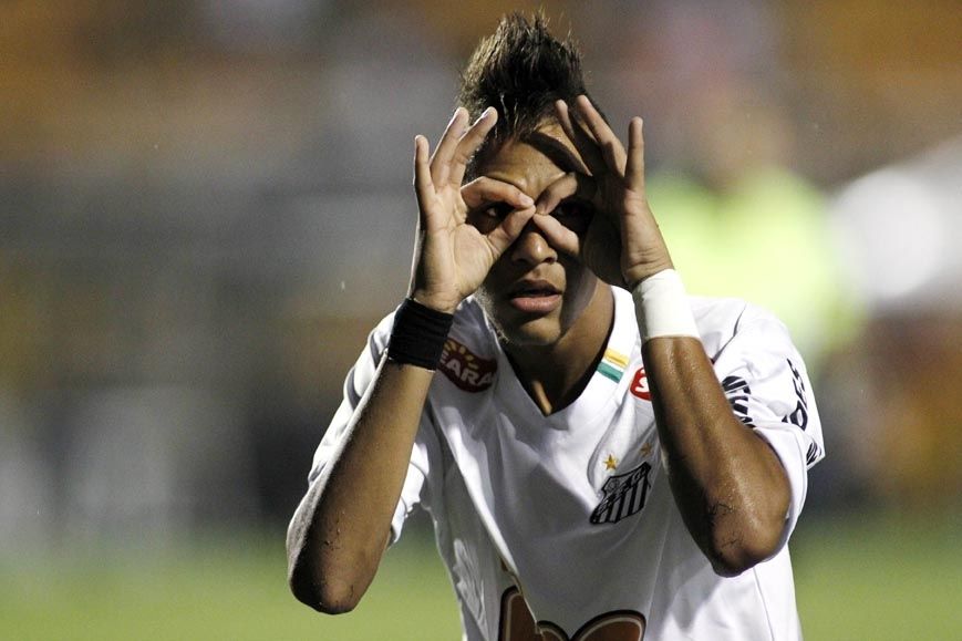 Neymar abriu o placar da partida e foi o grande destaque do jogo