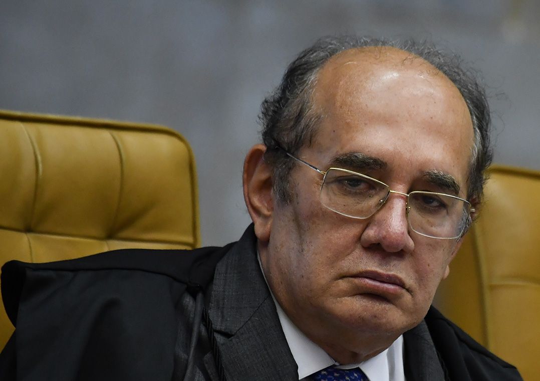 Gilmar Mendes, ministro do STF, comentou caso André do Rap em entrevista à Rádio Bandeirantes Mateus Bonomi/Estadão Conteúdo