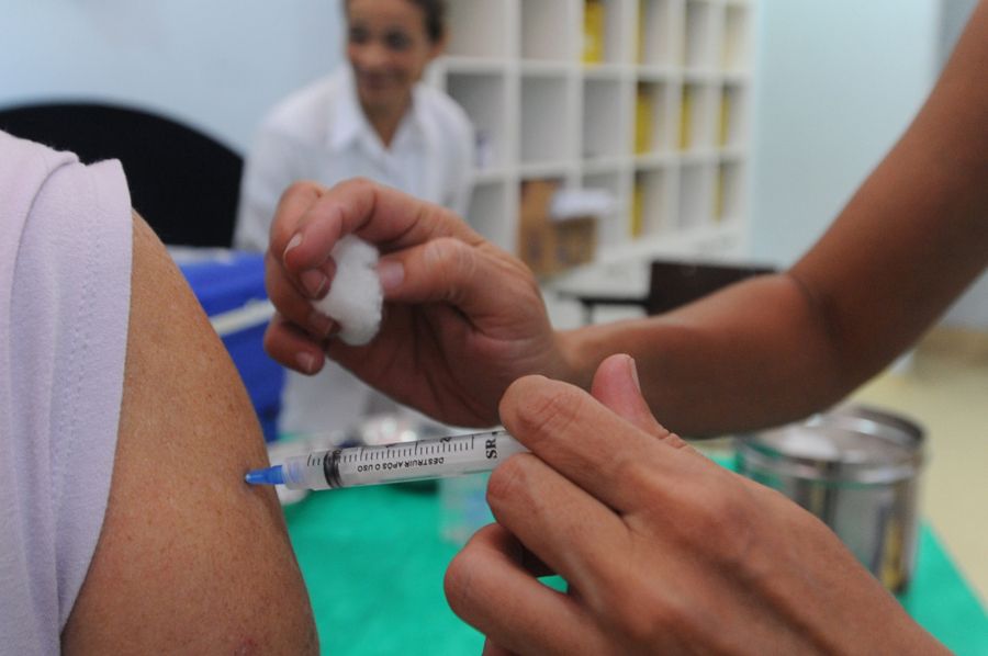 Todas as pessoas maiores de seis meses devem tomar a vacina contra a gripe, lembra especialista / Foto: Agência Brasil
