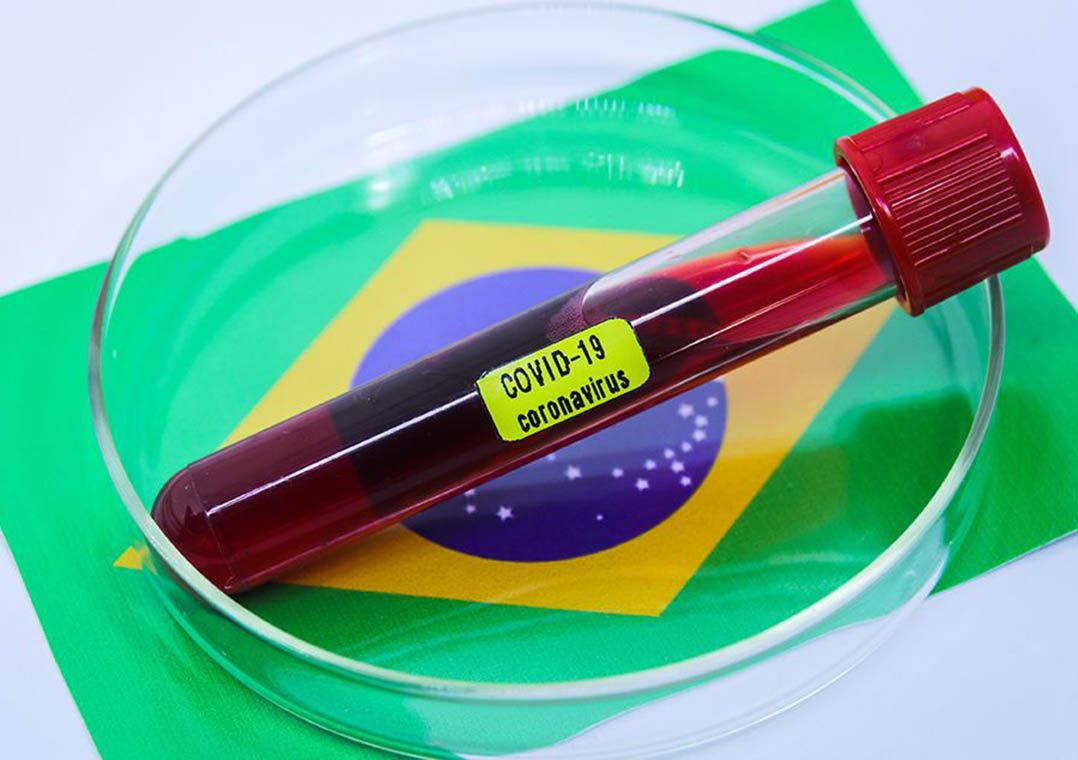 Brasil chega a 15 milhões de infectados pela Covid Reprodução