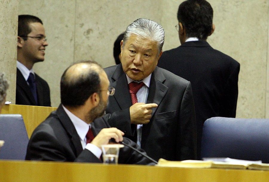 O vereador Ushitaro Kamia (DEM) já havia sido alvo de uma denúncia feita pelo repórter Agostinho Teixeira