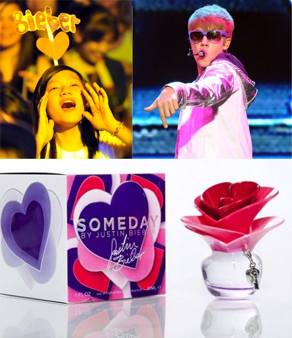 Bieber lançará perfume para fãs