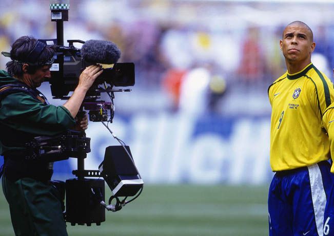 Câmeras não desgrudaram de Ronaldo durante a Copa