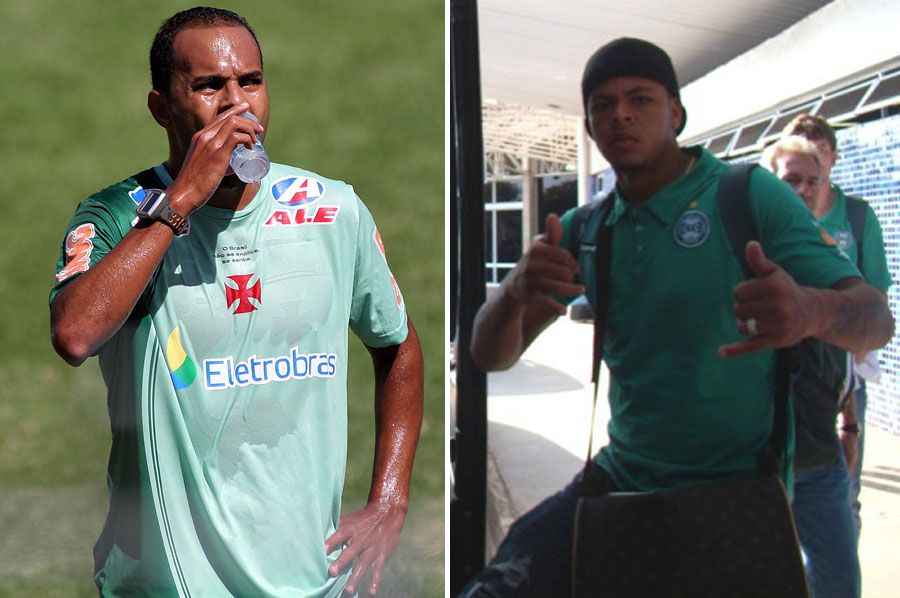 Alecsandro, do Vasco, e Bill, do Coritiba, duelam em São Januário nesta quarta-feira