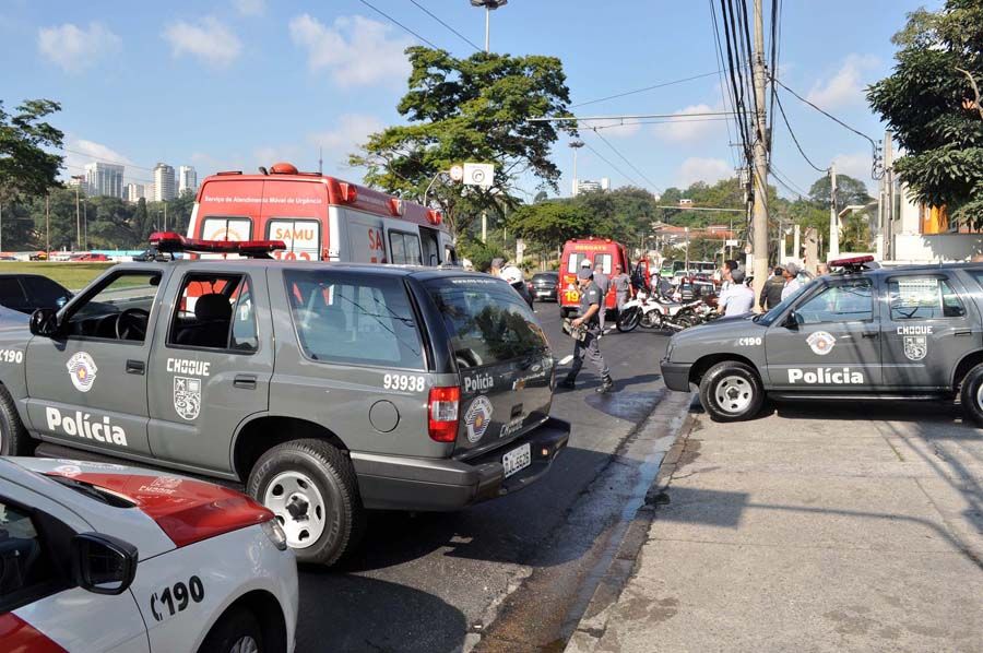 Tiroteio aconteceu logo após tentativa de assalto 