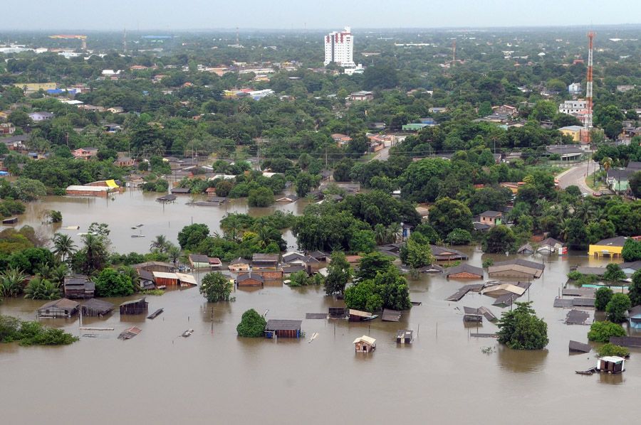 Chuvas em Roraima obrigaram o governador a decretar estado de calamidade pública
