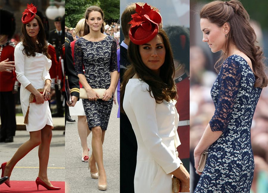 Kate Middleton exibe looks sofisticados / Foto: Geoff Robins e Timothy A. Clary/AFP