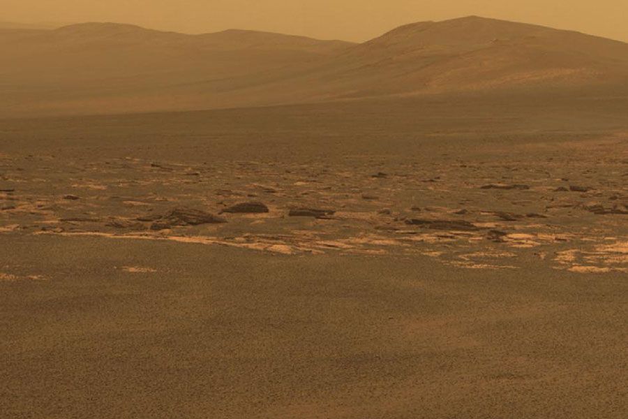 Imagem da superfície do Planeta Vermelho / NASA/JPL-Caltech/Cornell/ASU