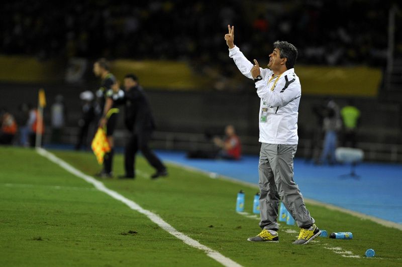 Ney Franco no comando da seleção brasileira sub-20 / Luis Robayo/AFP